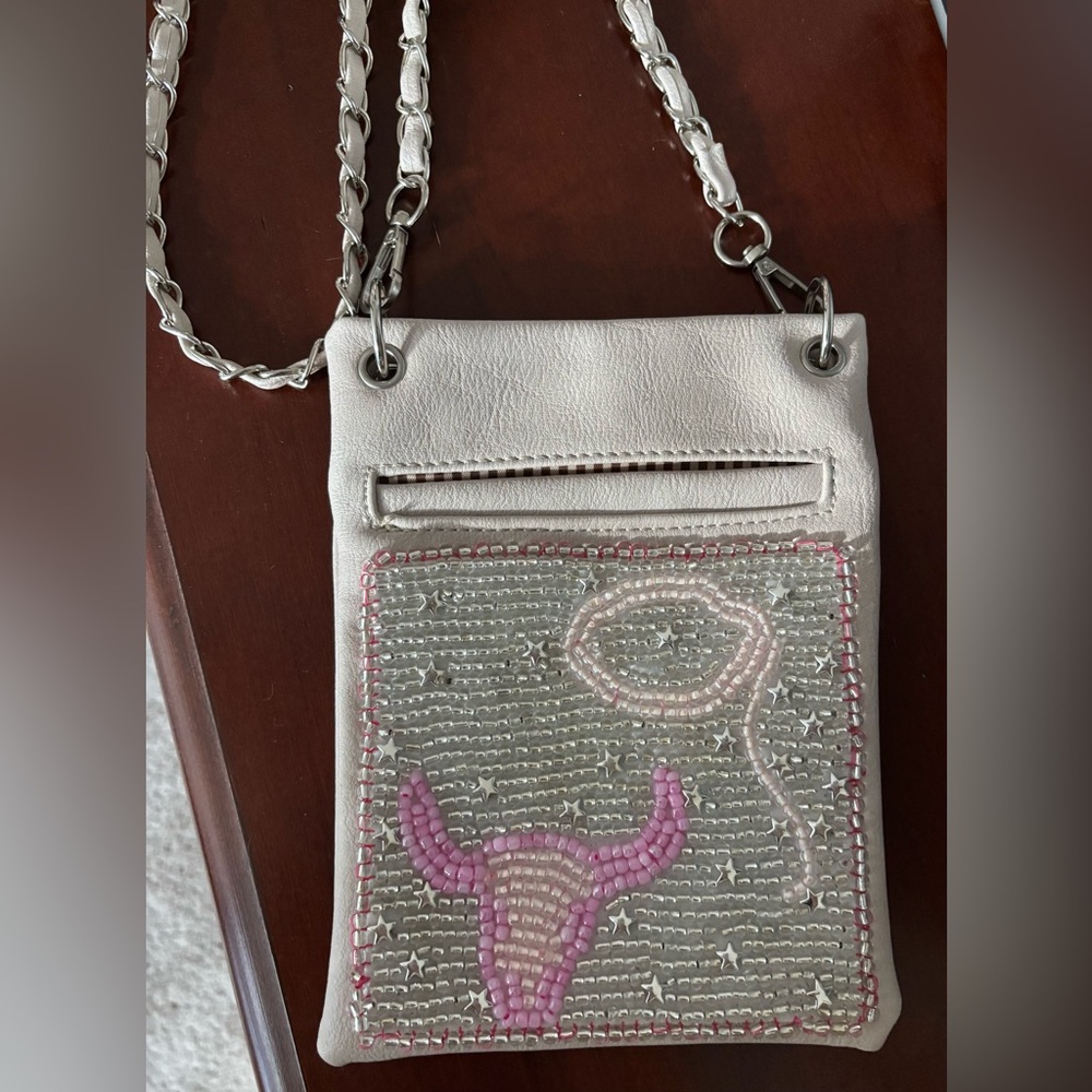 Western beaded bag